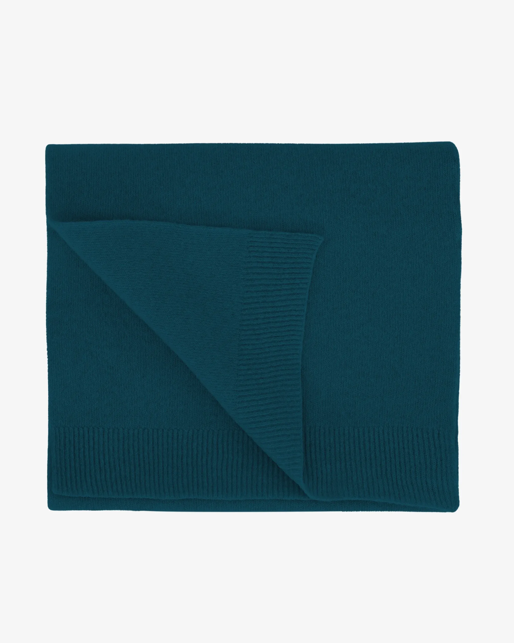 Merino Wool Scarf - Ocean Green