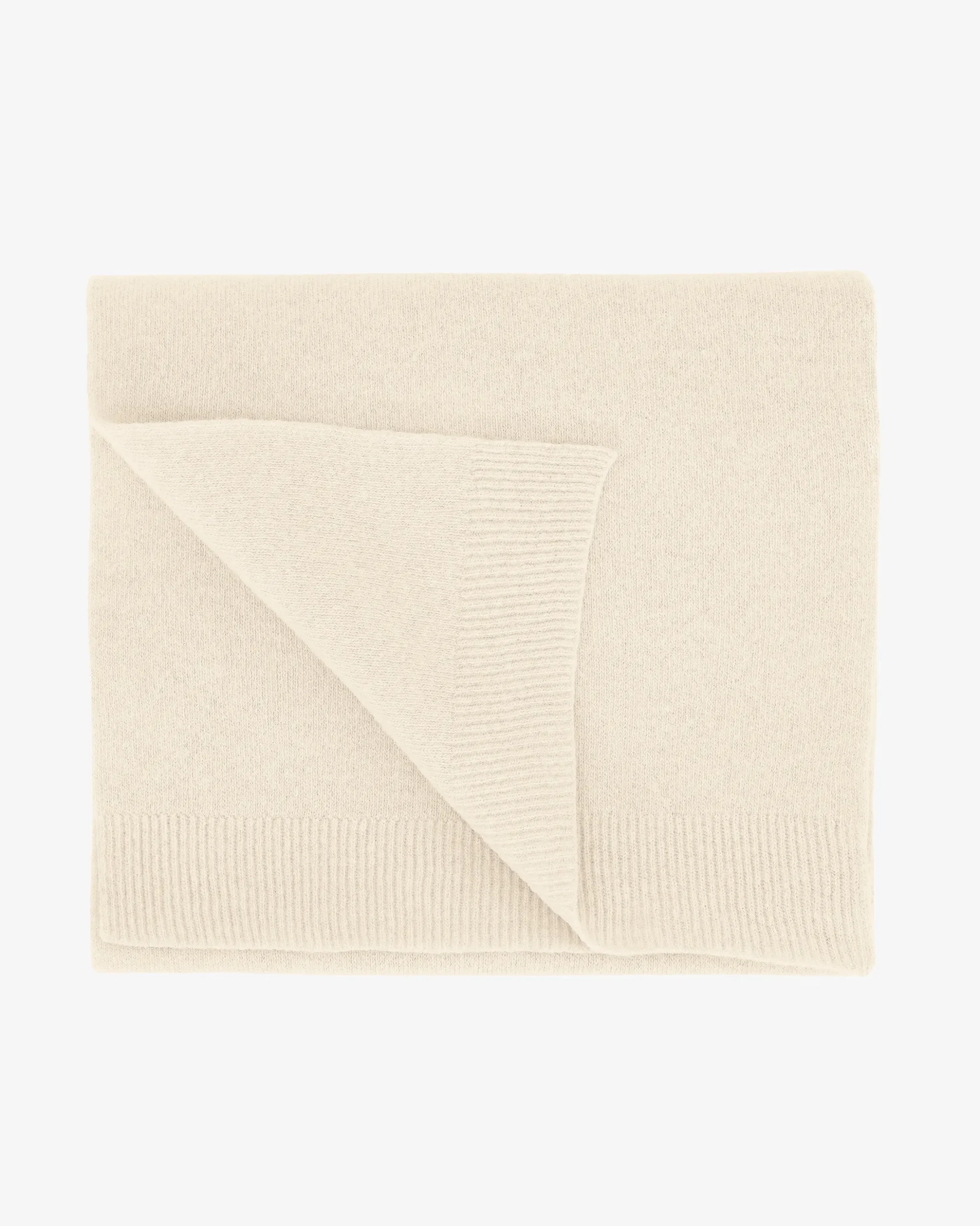 Merino Wool Scarf - Optical White