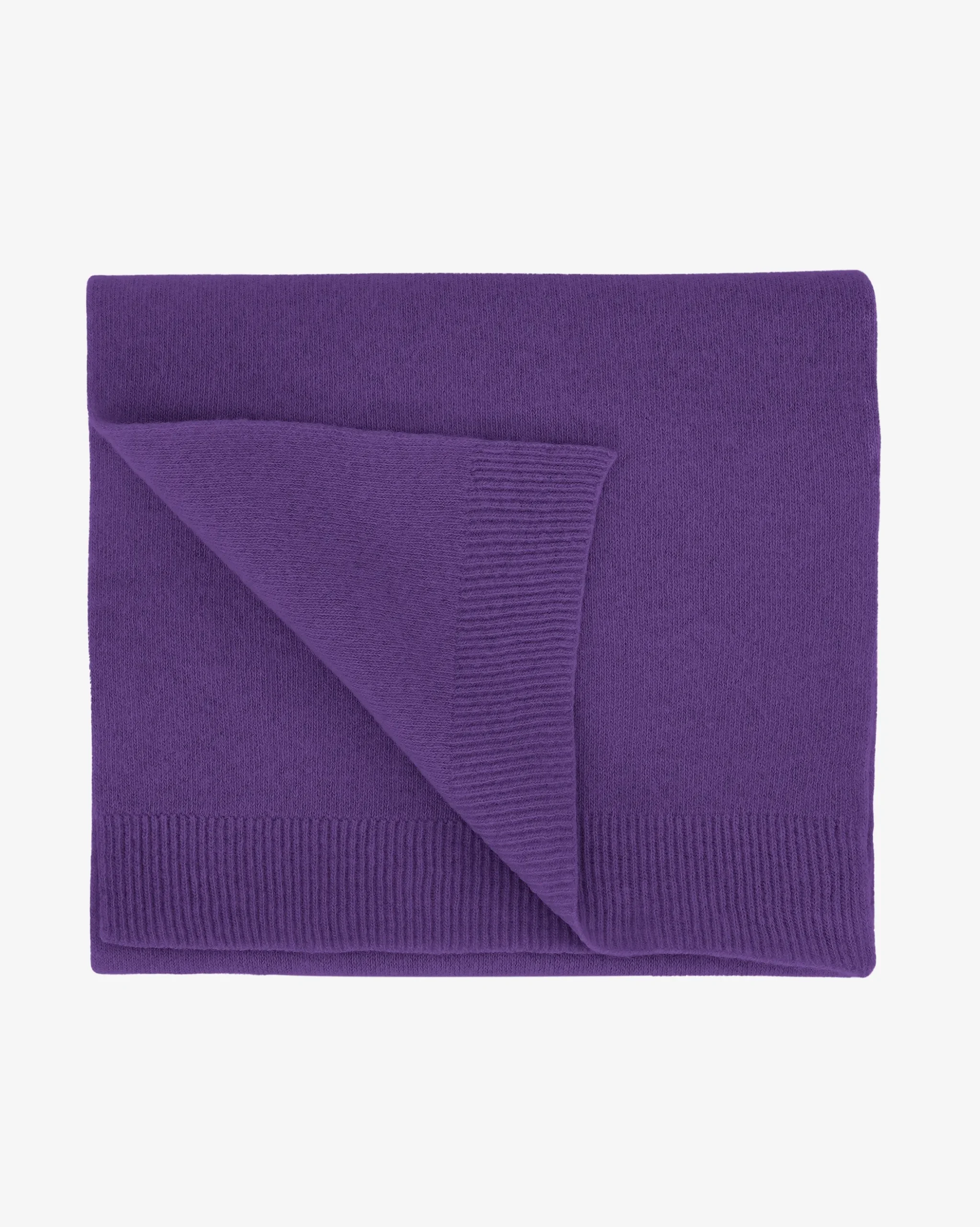 Merino Wool Scarf - Ultra Violet