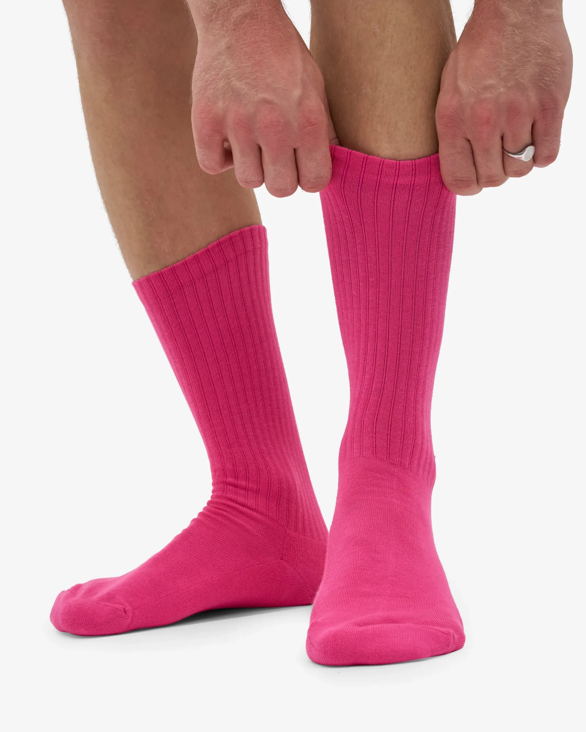 Organic Active Sock - Bubblegum Pink