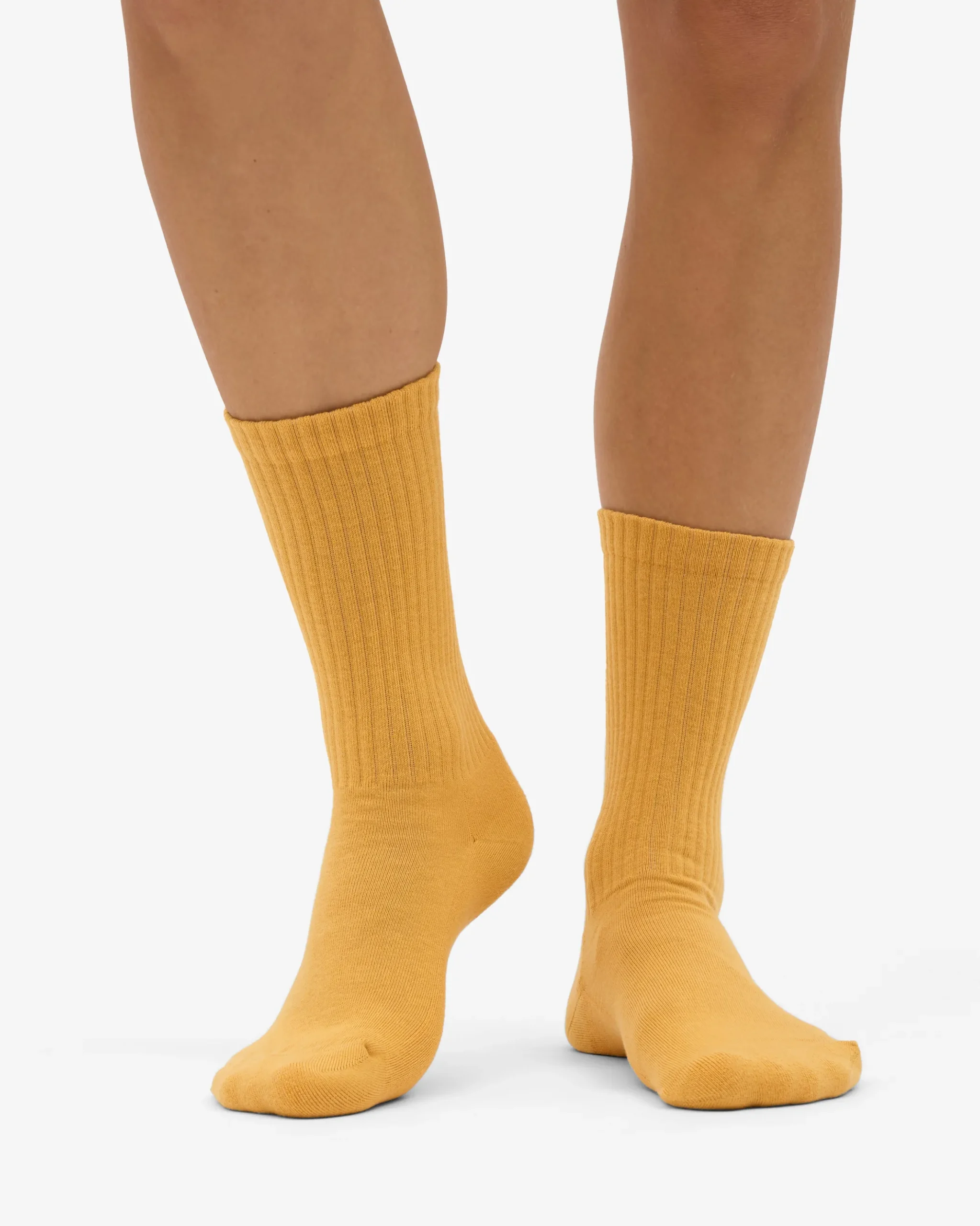Organic Active Sock - Burned Yellow (3-Pack)