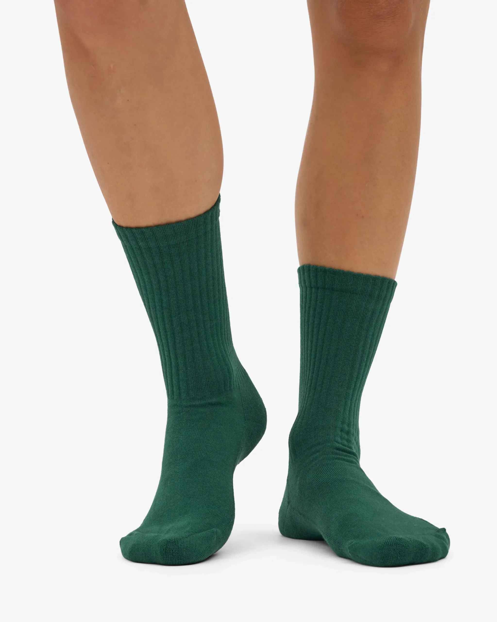 Organic Active Sock - Emerald Green