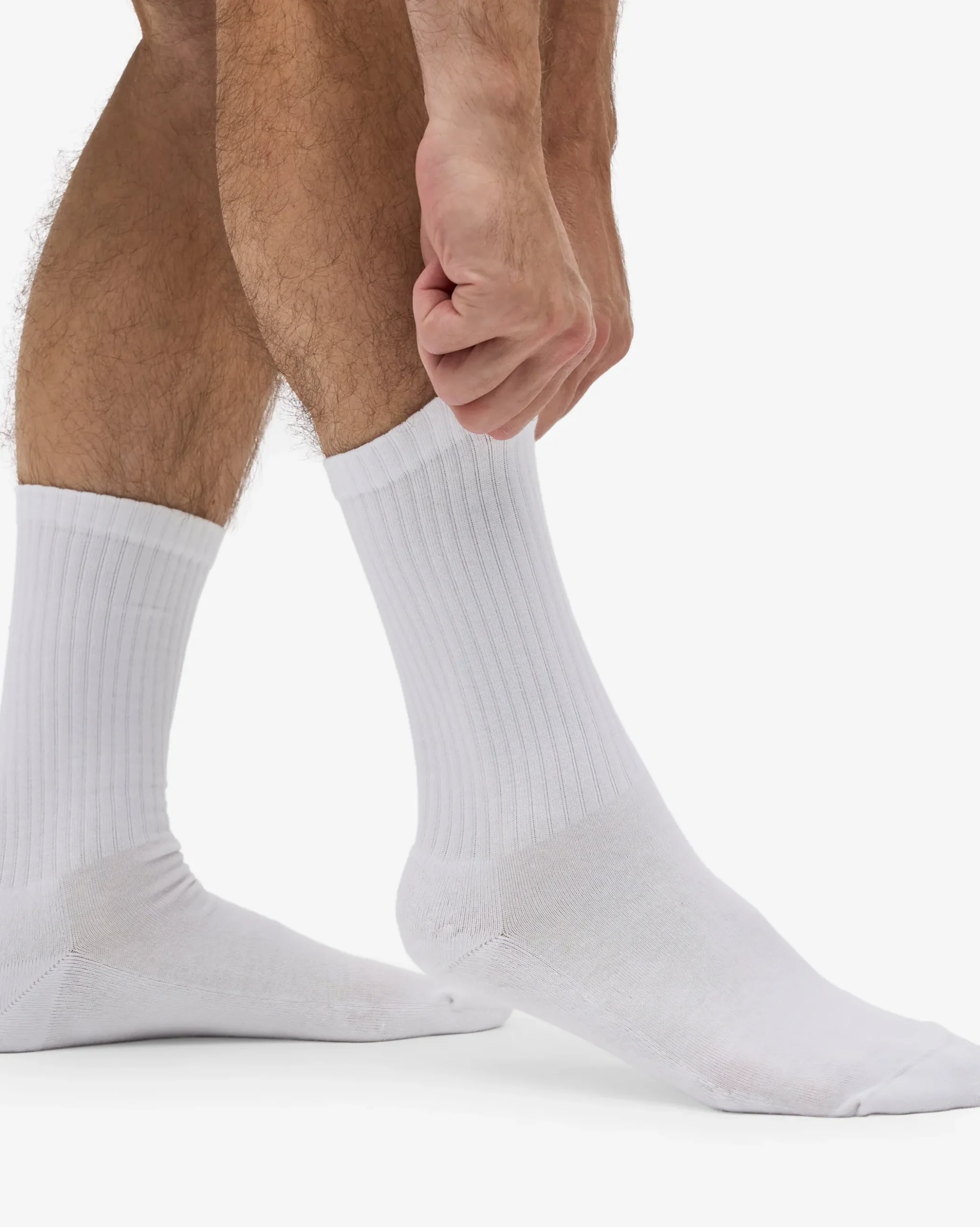 Organic Active Sock - Optical White (3-Pack)