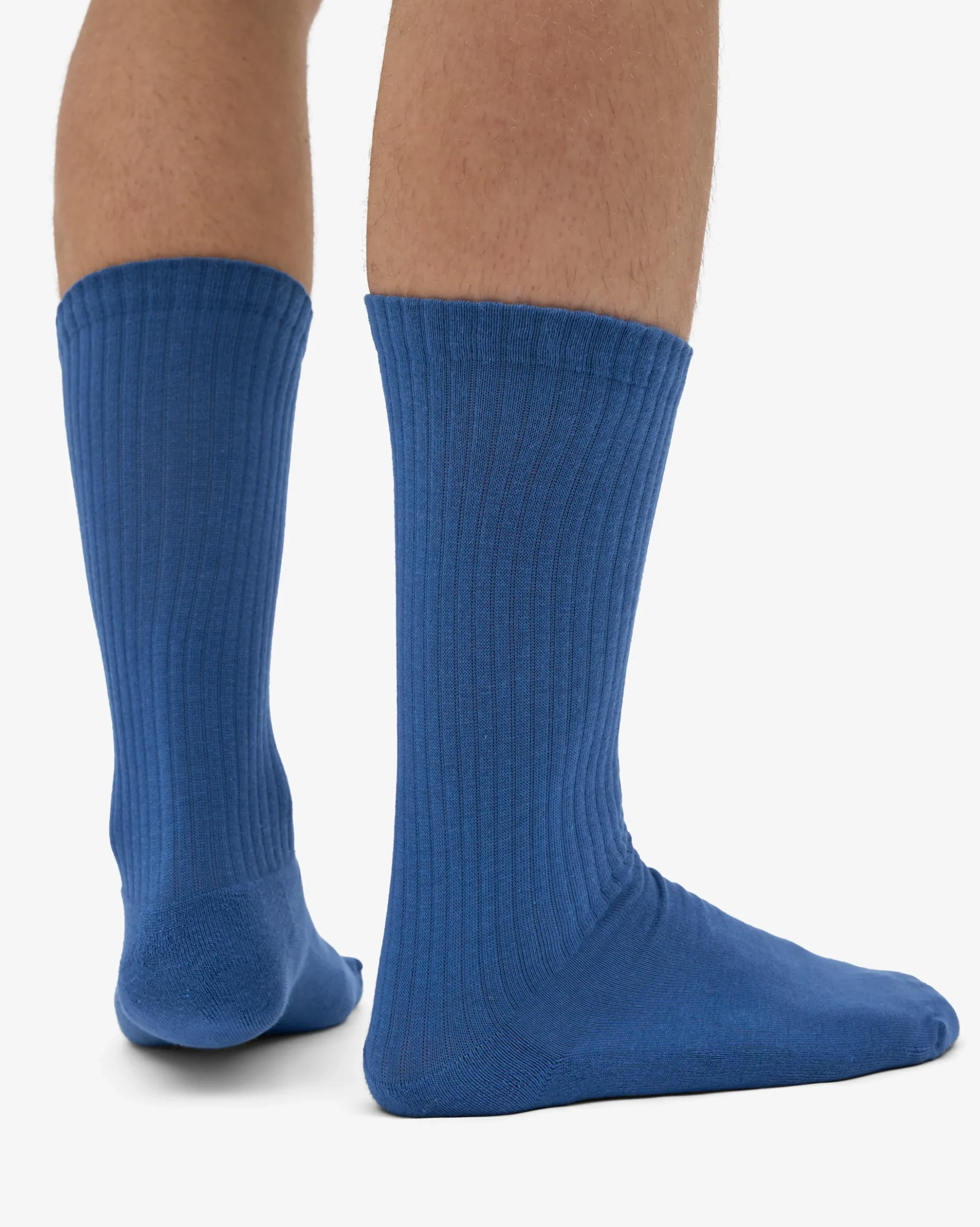 Organic Active Sock - Petrol Blue