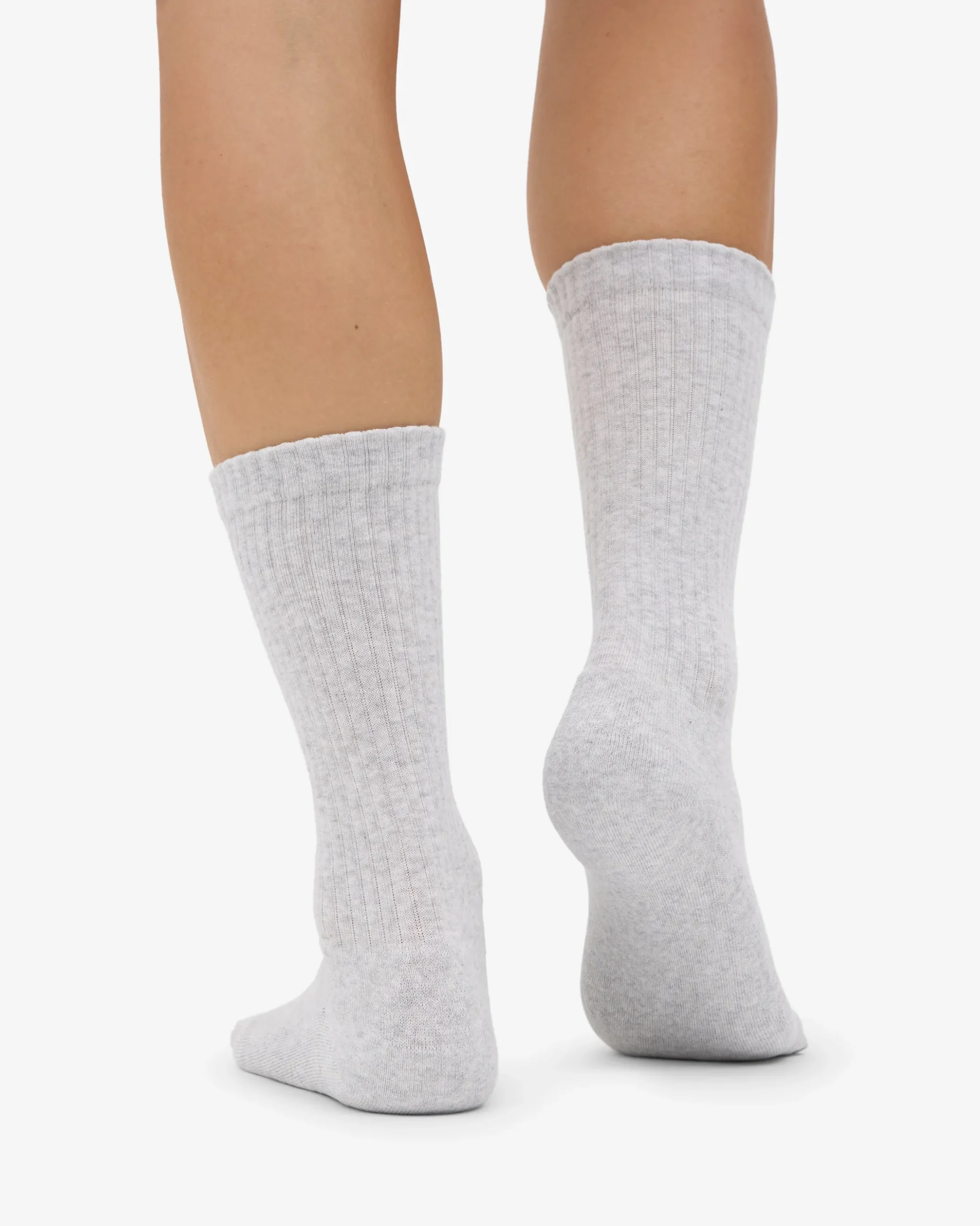 Organic Active Sock - Snow Melange (3-Pack)