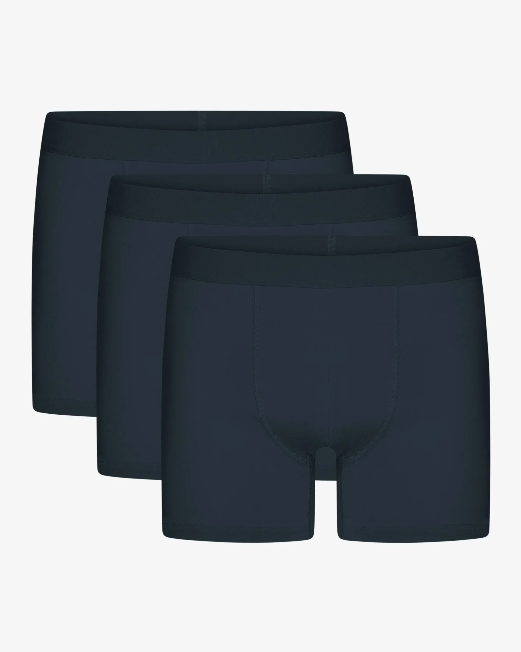 Organic Boxer Briefs 3 Pack - Petrol Blue