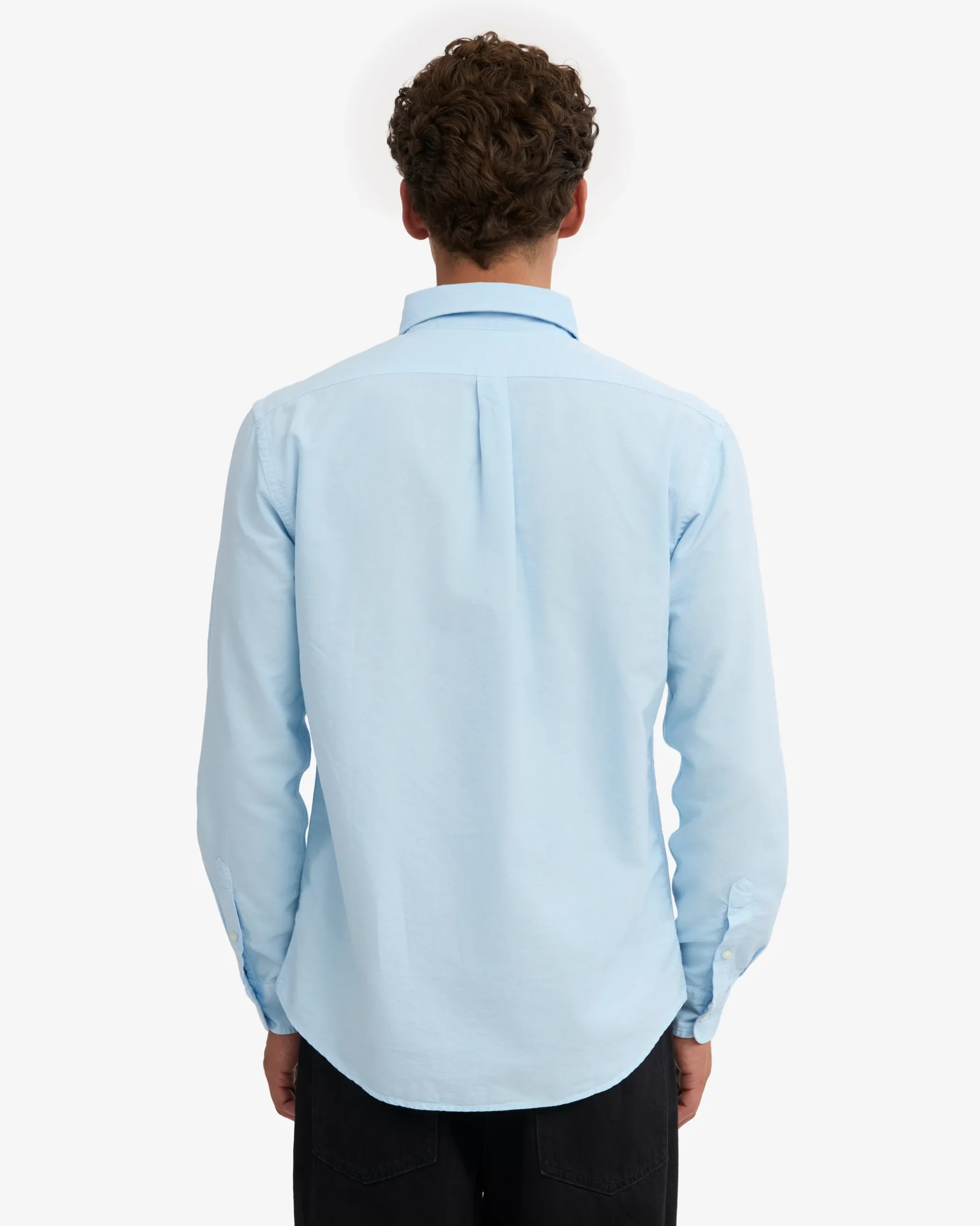 Organic Button Down Shirt - Polar Blue