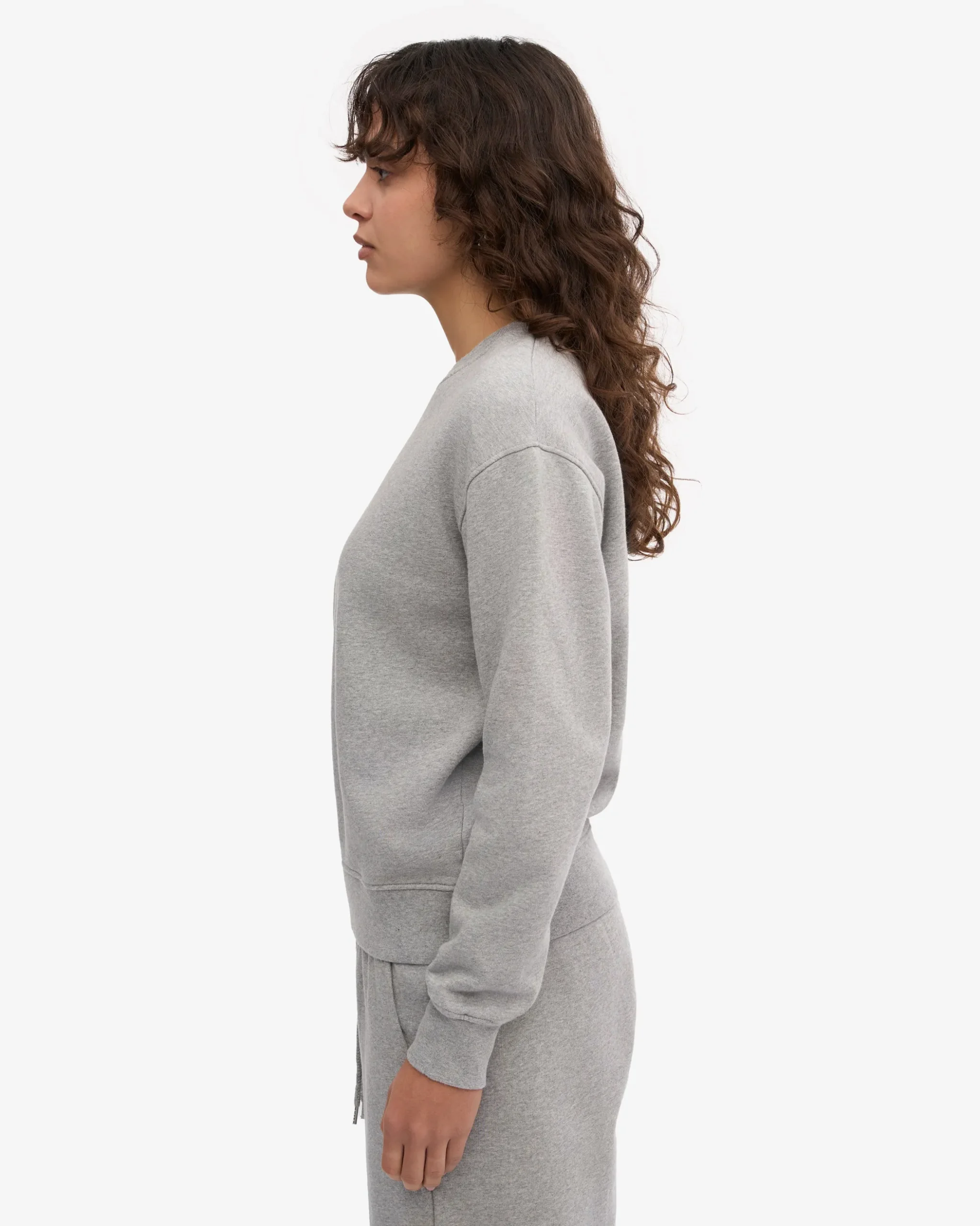 Organic Classic Sweatsuit - Heather Grey