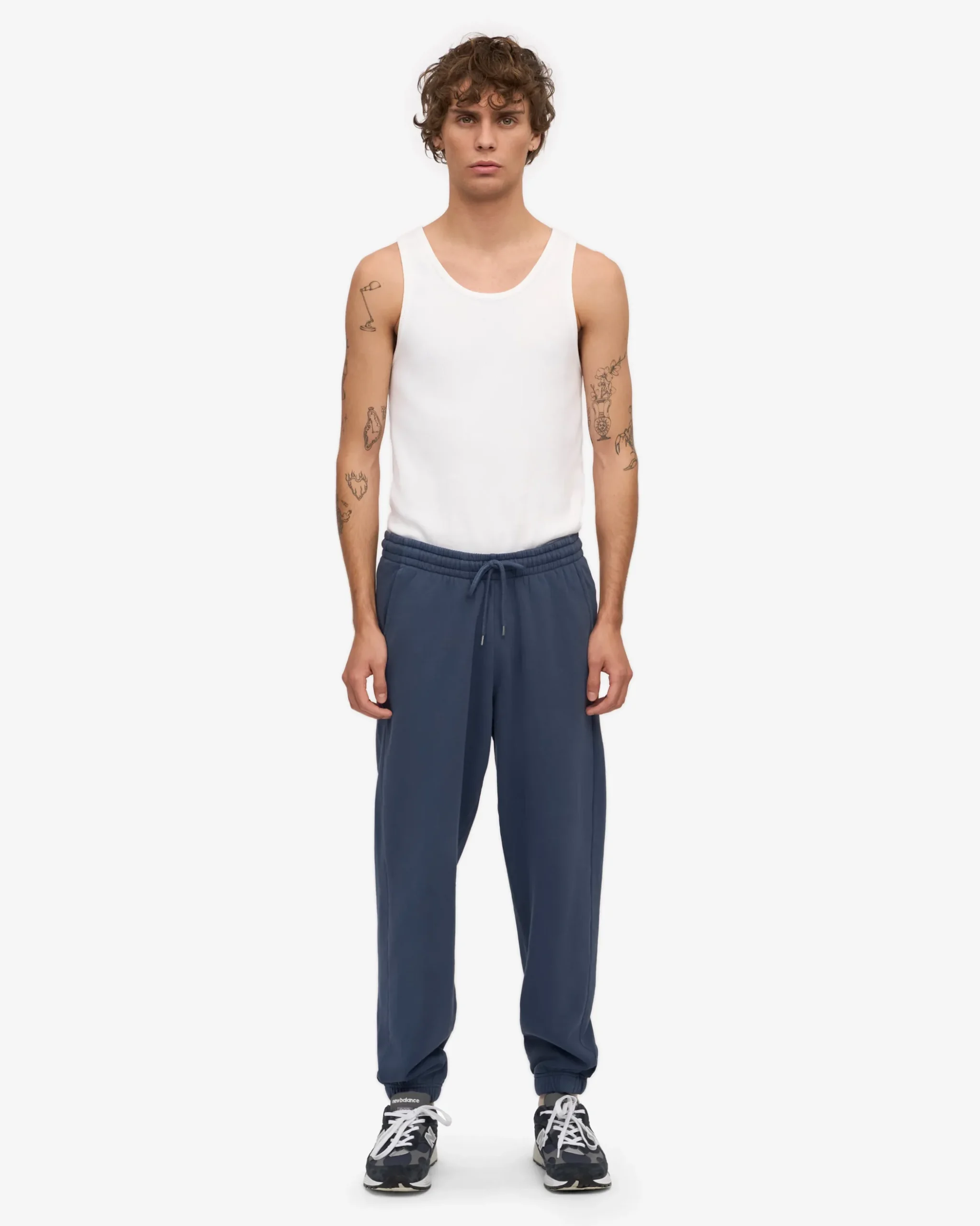 Organic Classic Sweatsuit - Petrol Blue