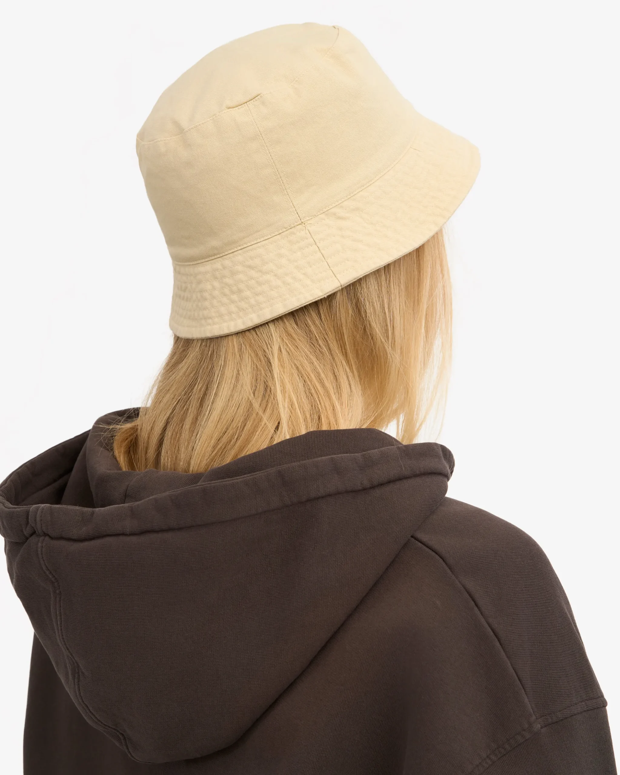 Organic Cotton Bucket Hat - Ivory White