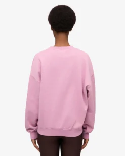 Organic Oversized Crew - Cherry Blossom