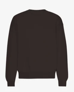 Organic Oversized Crew - Coffee Brown