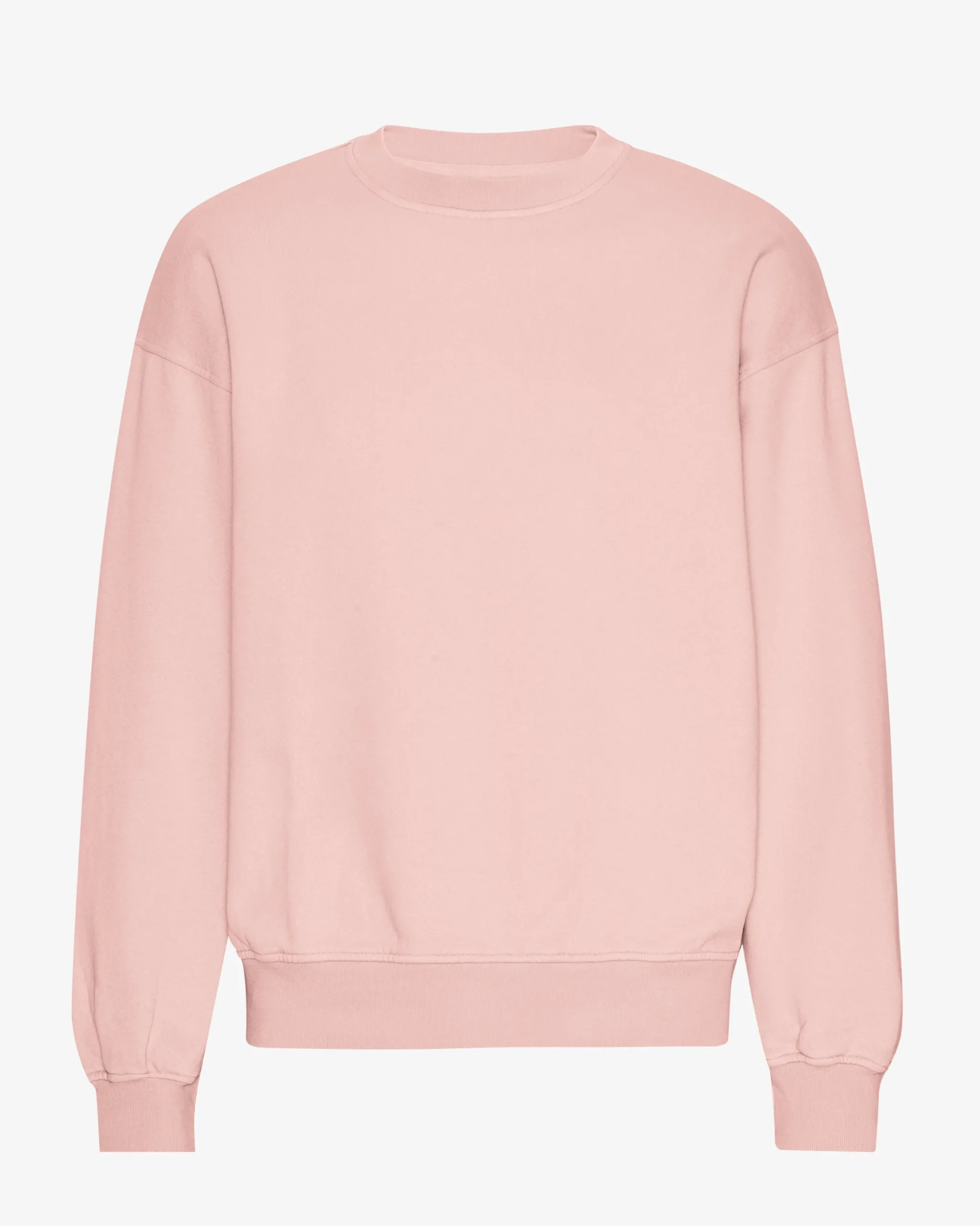 Organic Oversized Crew - Faded Pink