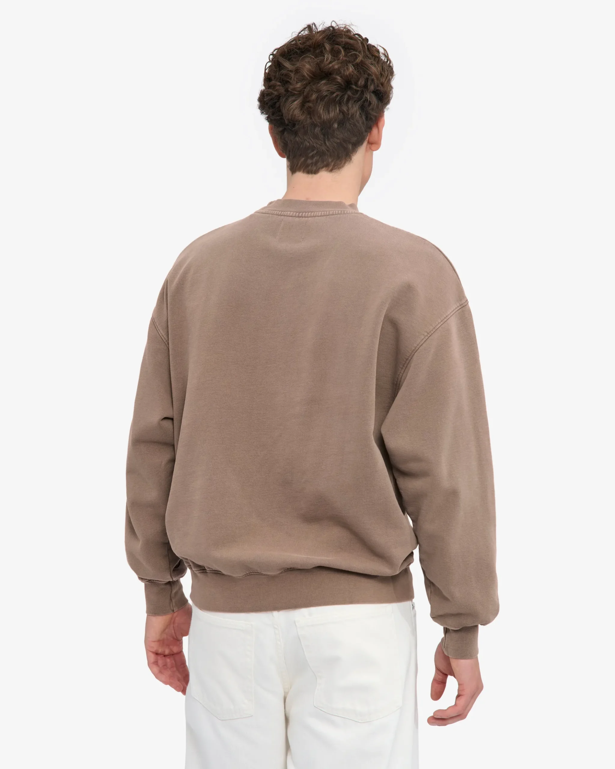 Organic Oversized Crew - Faded Khaki