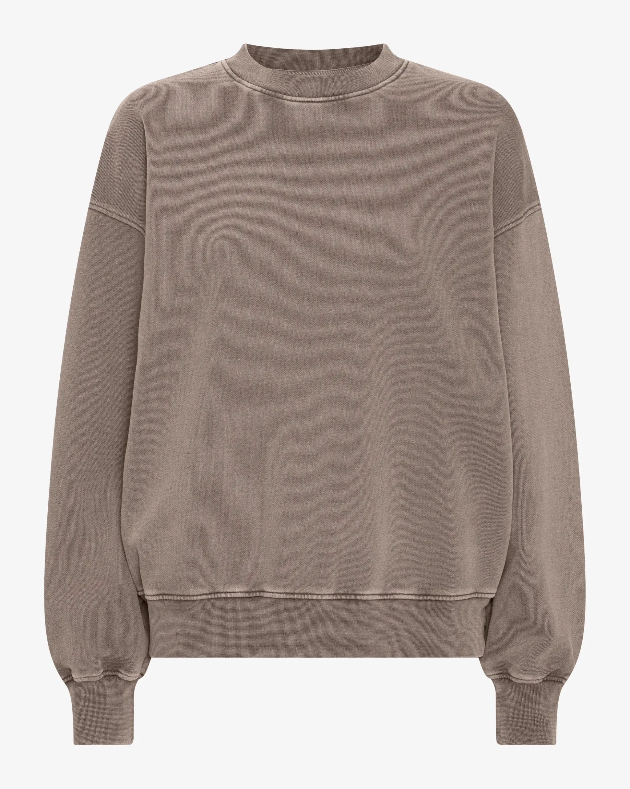Organic Oversized Crew - Faded Khaki