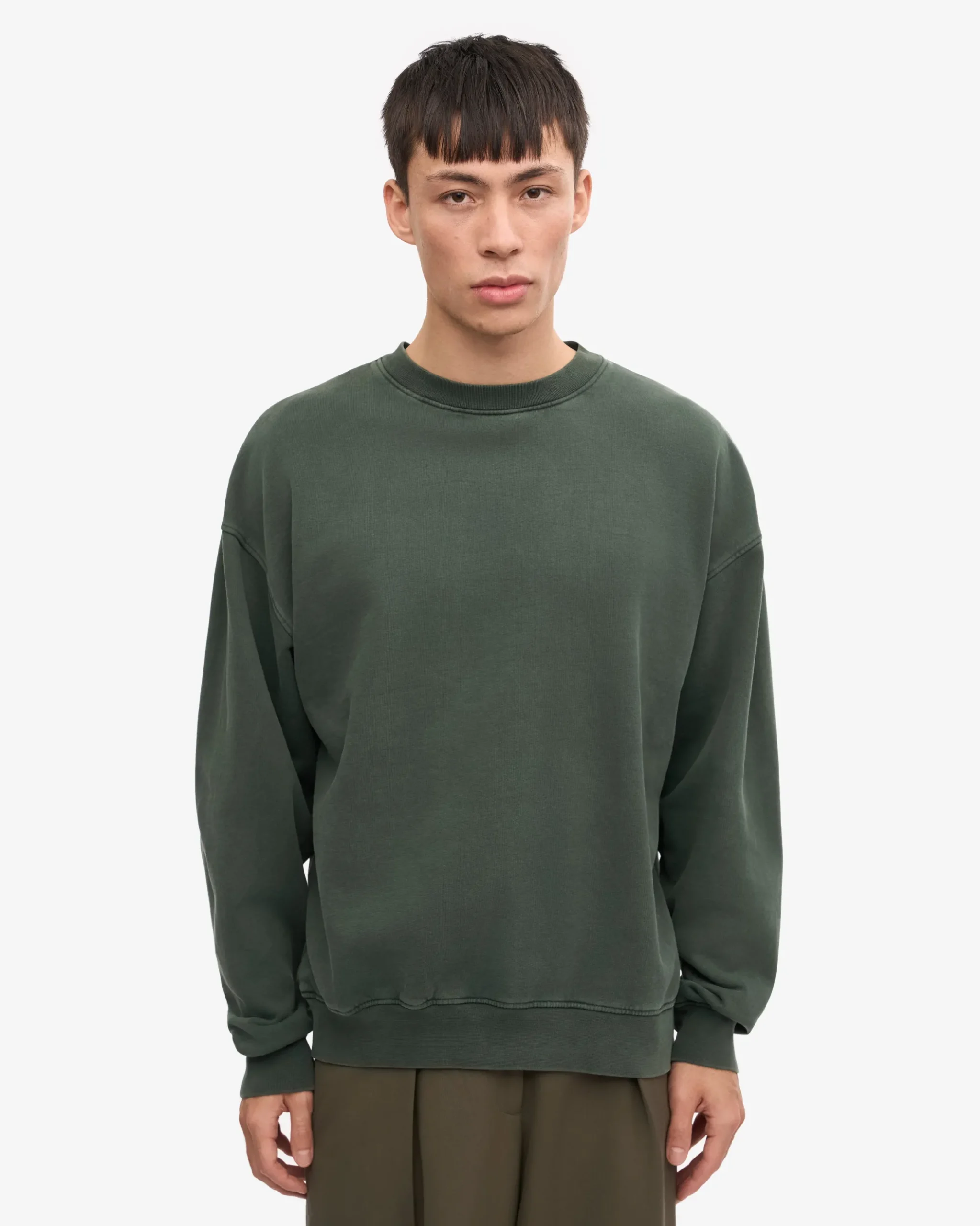 Organic Oversized Crew - Midnight Forest