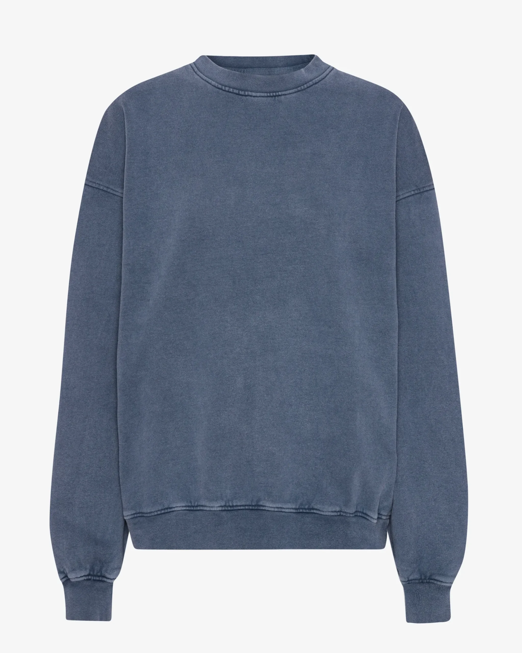 Organic Oversized Crew - Neptune Blue