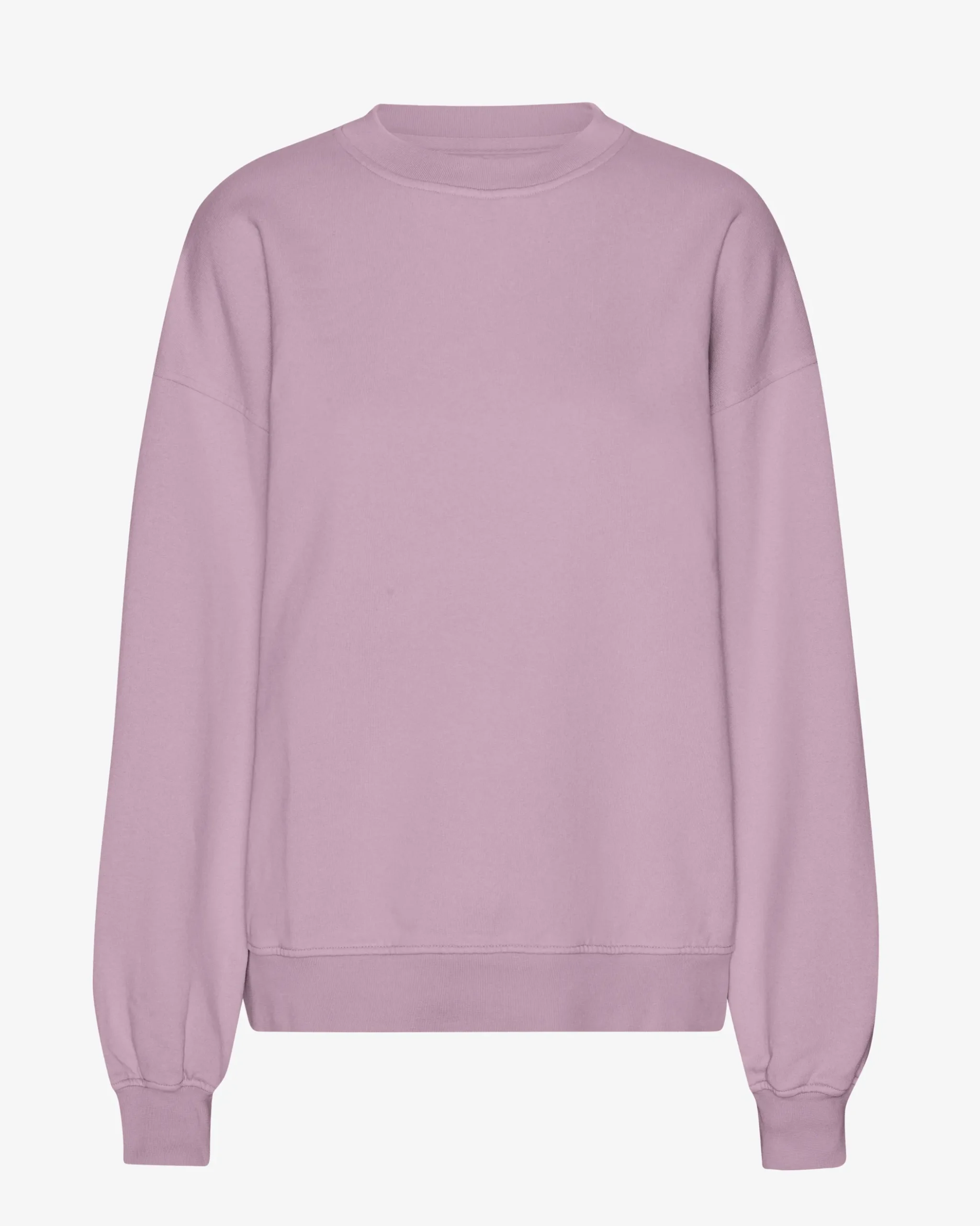 Organic Oversized Crew - Pearly Purple