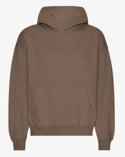 Organic Oversized Hood - Cedar Brown
