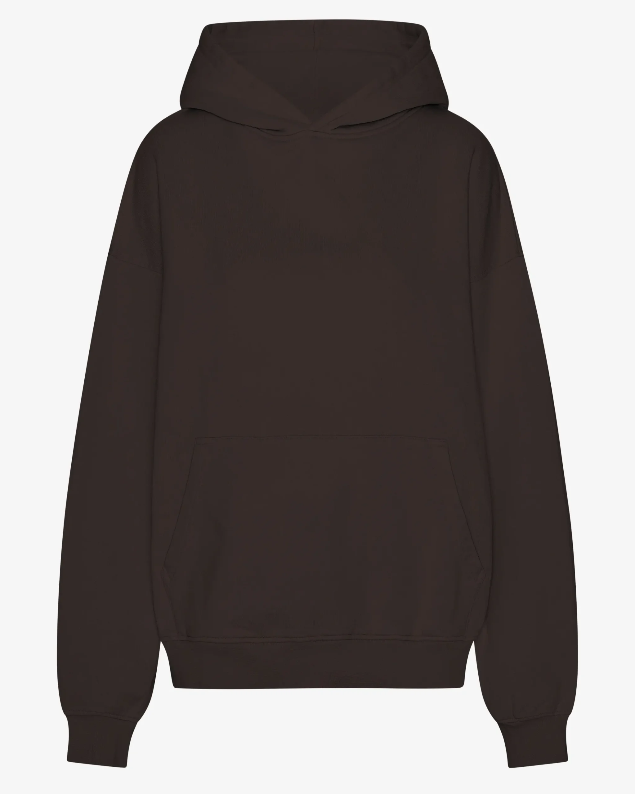 Organic Oversized Hood - Coffee Brown