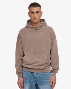 Organic Oversized Hood - Faded Khaki