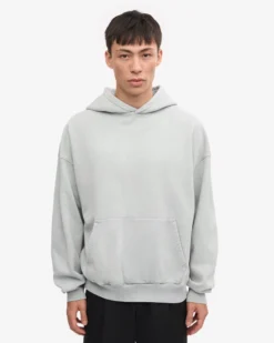 Organic Oversized Hood - Faded Grey