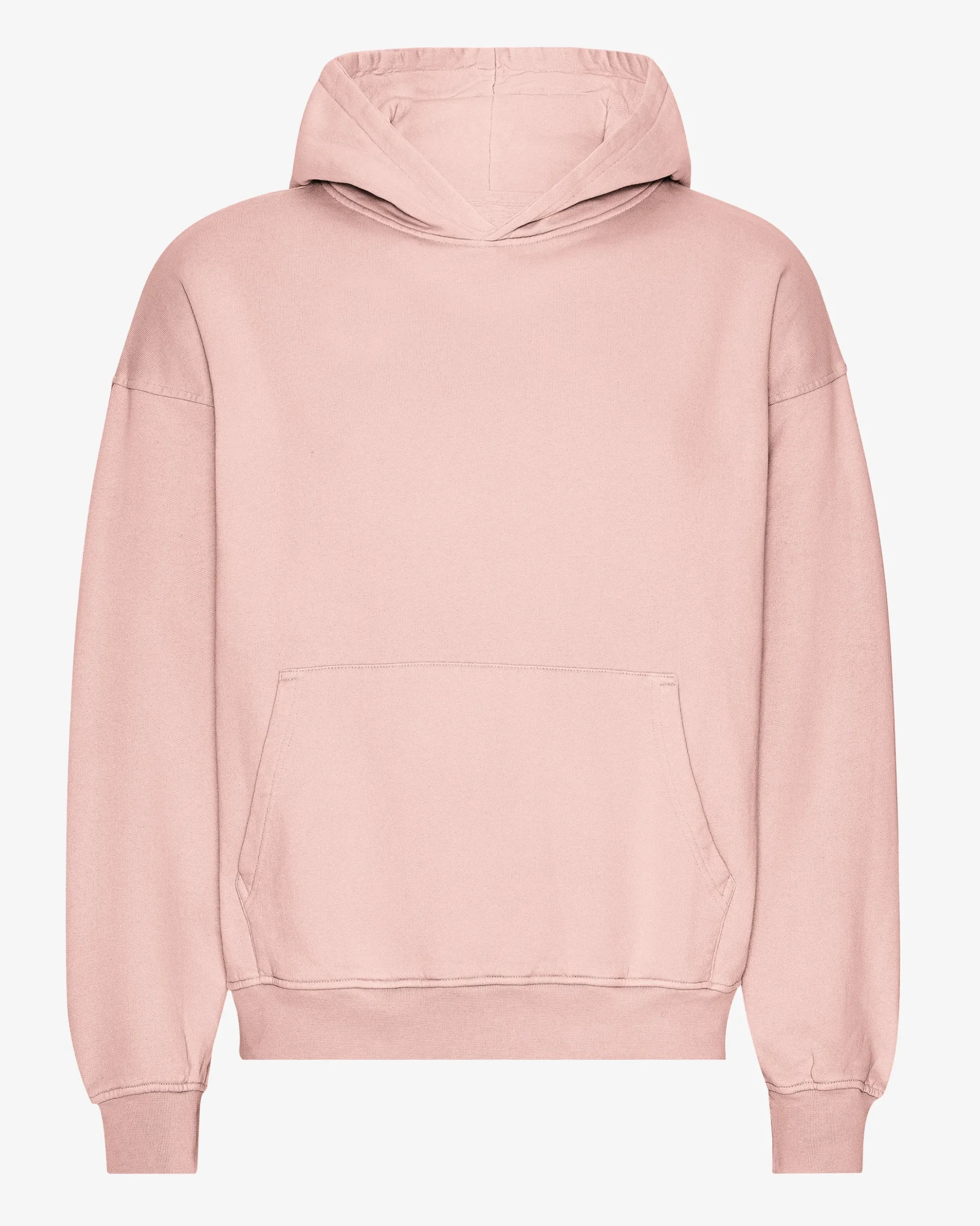 Organic Oversized Hood - Faded Pink