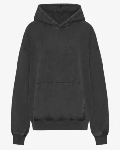 Organic Oversized Hood - Faded Black