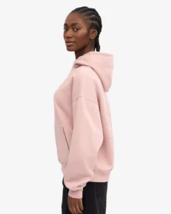 Organic Oversized Hood - Faded Pink