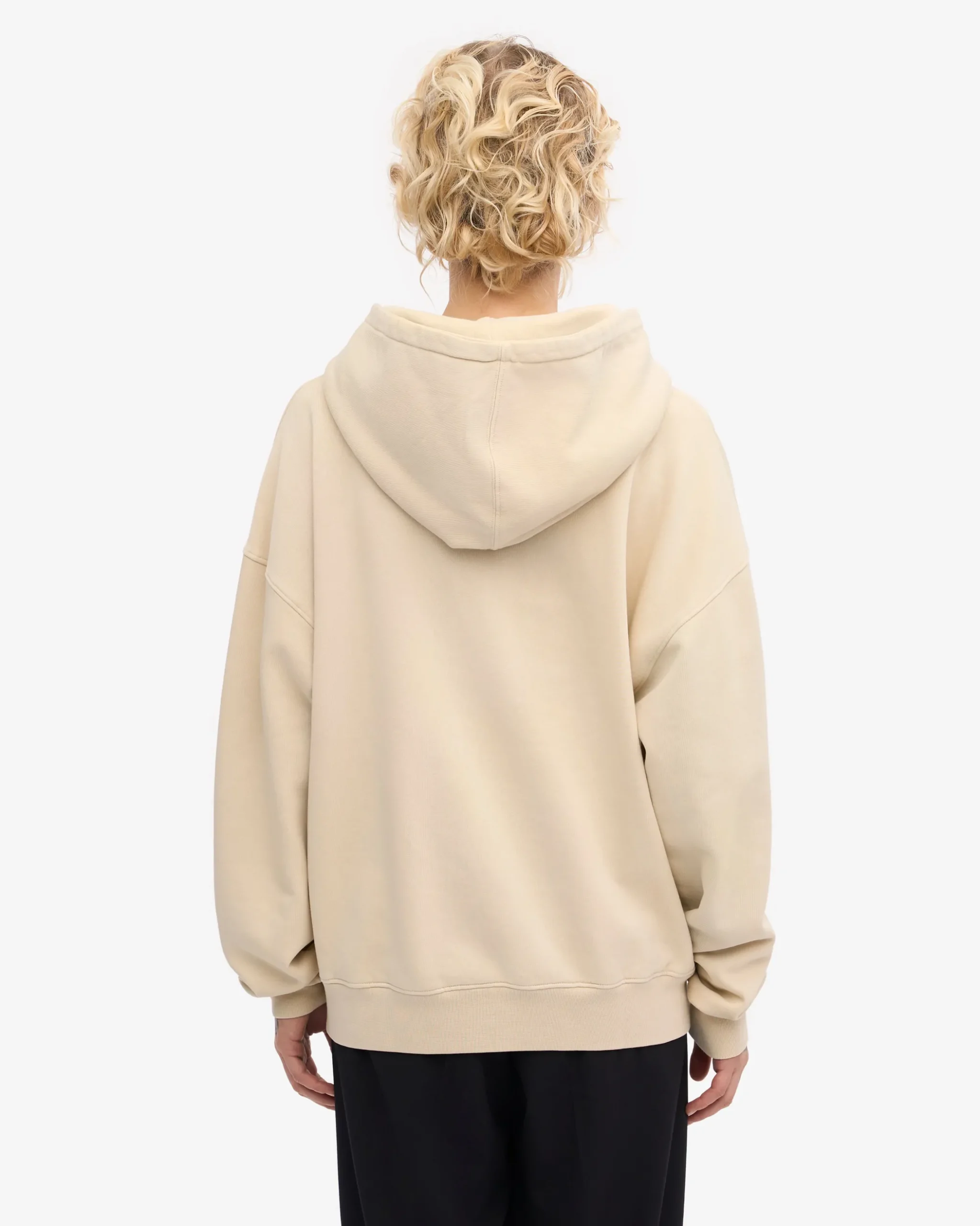 Organic Oversized Hood - Ivory White