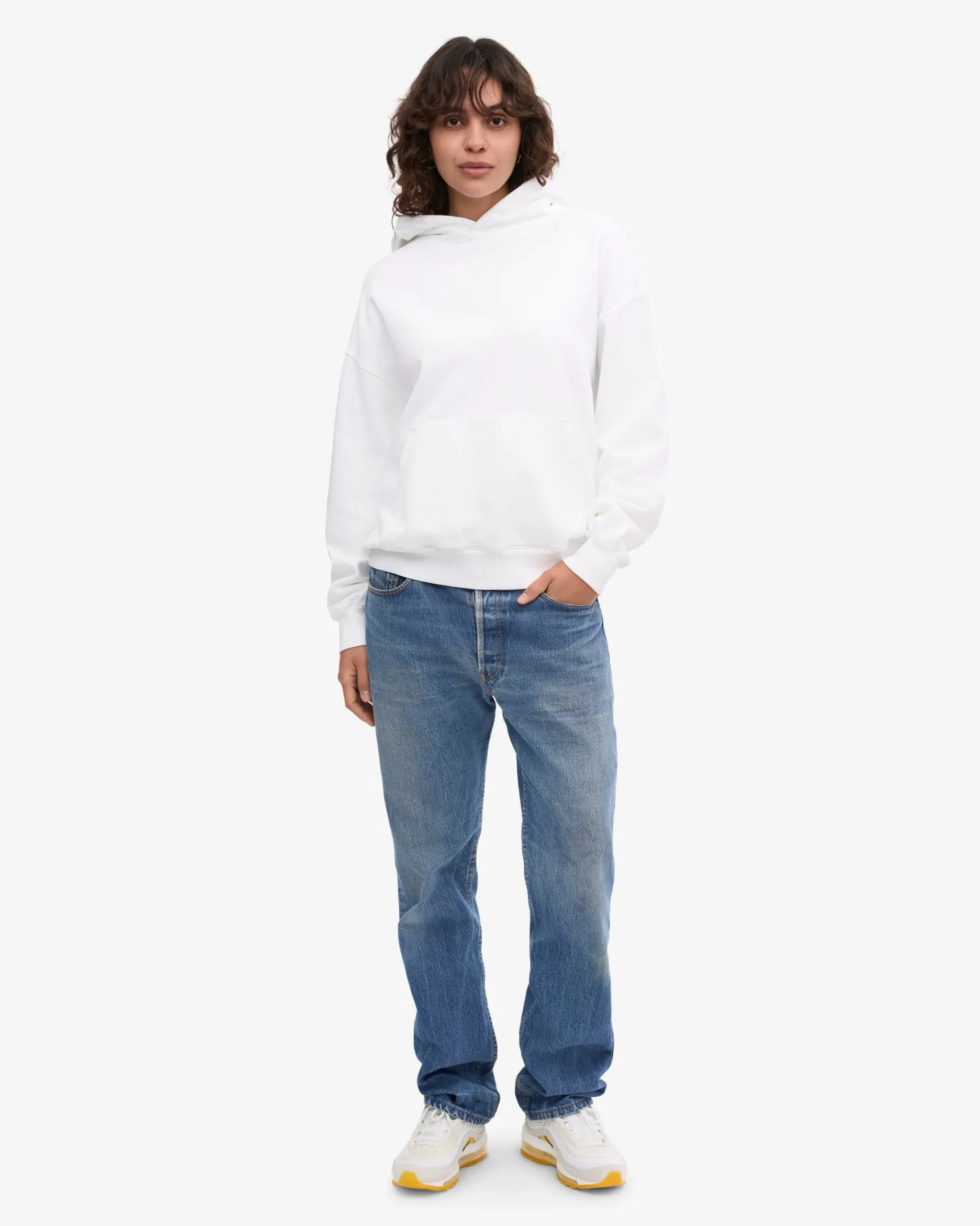 Organic Oversized Hood - Optical White