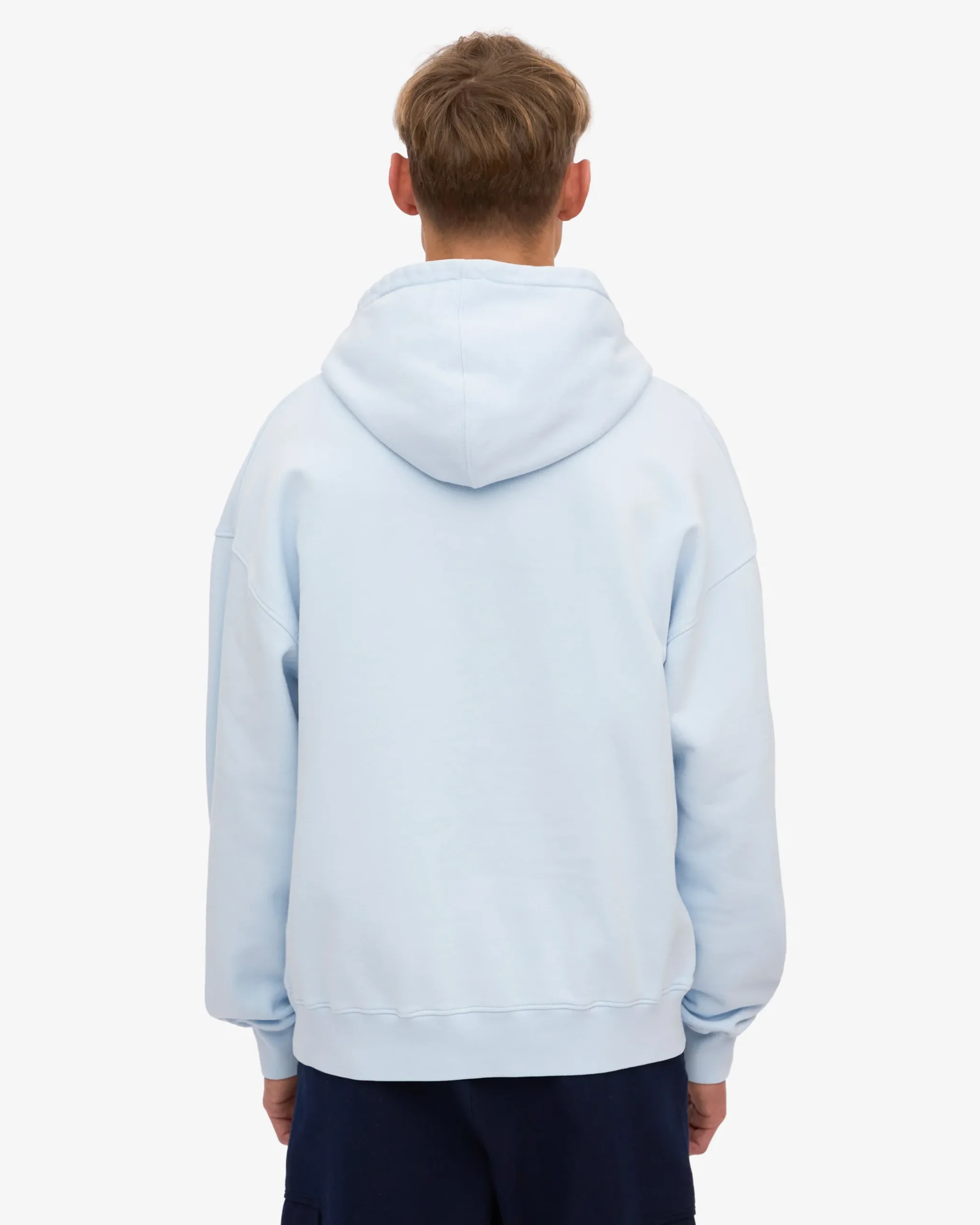 Organic Oversized Hood - Polar Blue