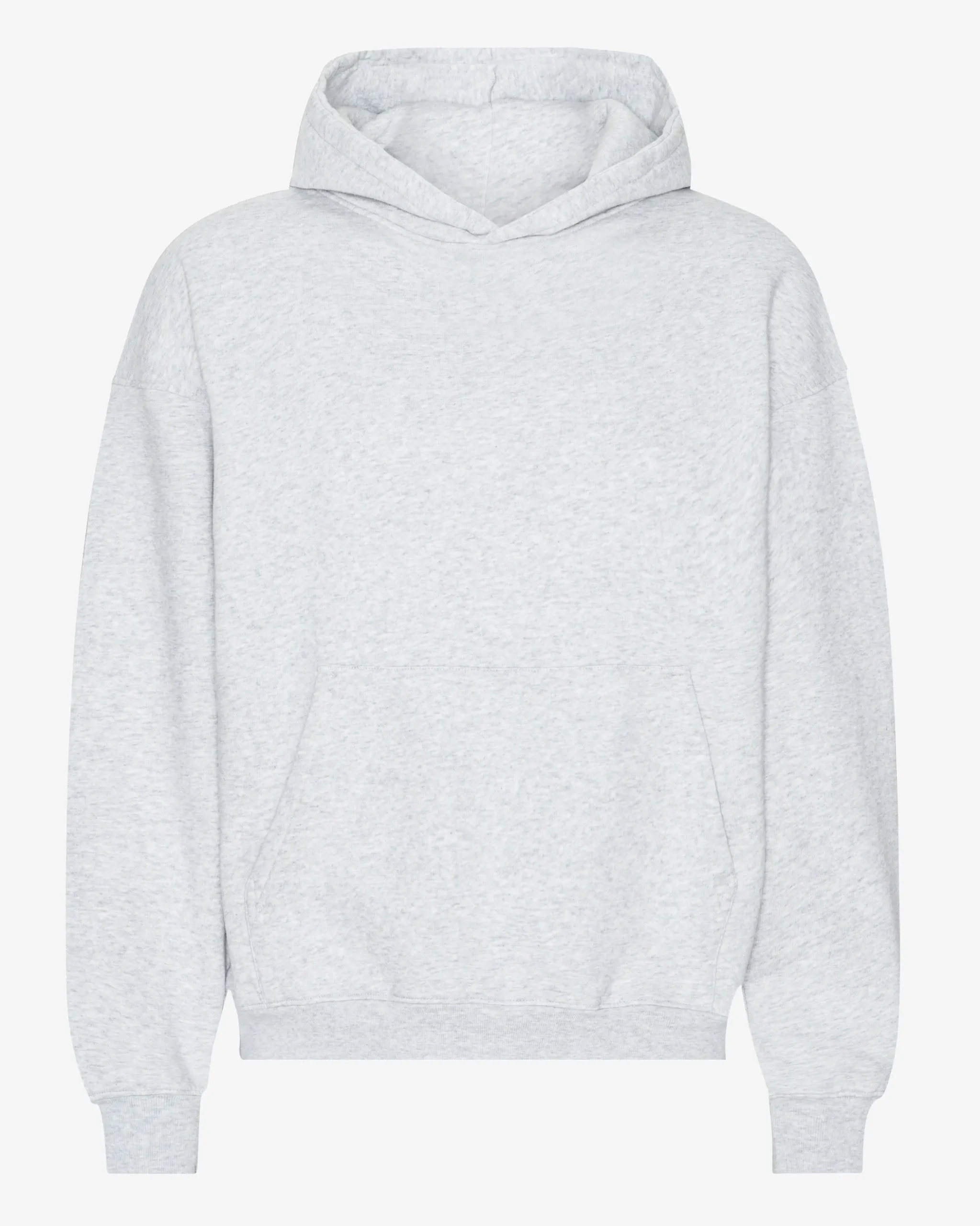 Organic Oversized Hood - Snow Melange