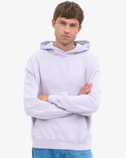 Organic Oversized Hood - Soft Lavender