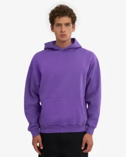 Organic Oversized Hood - Ultra Violet