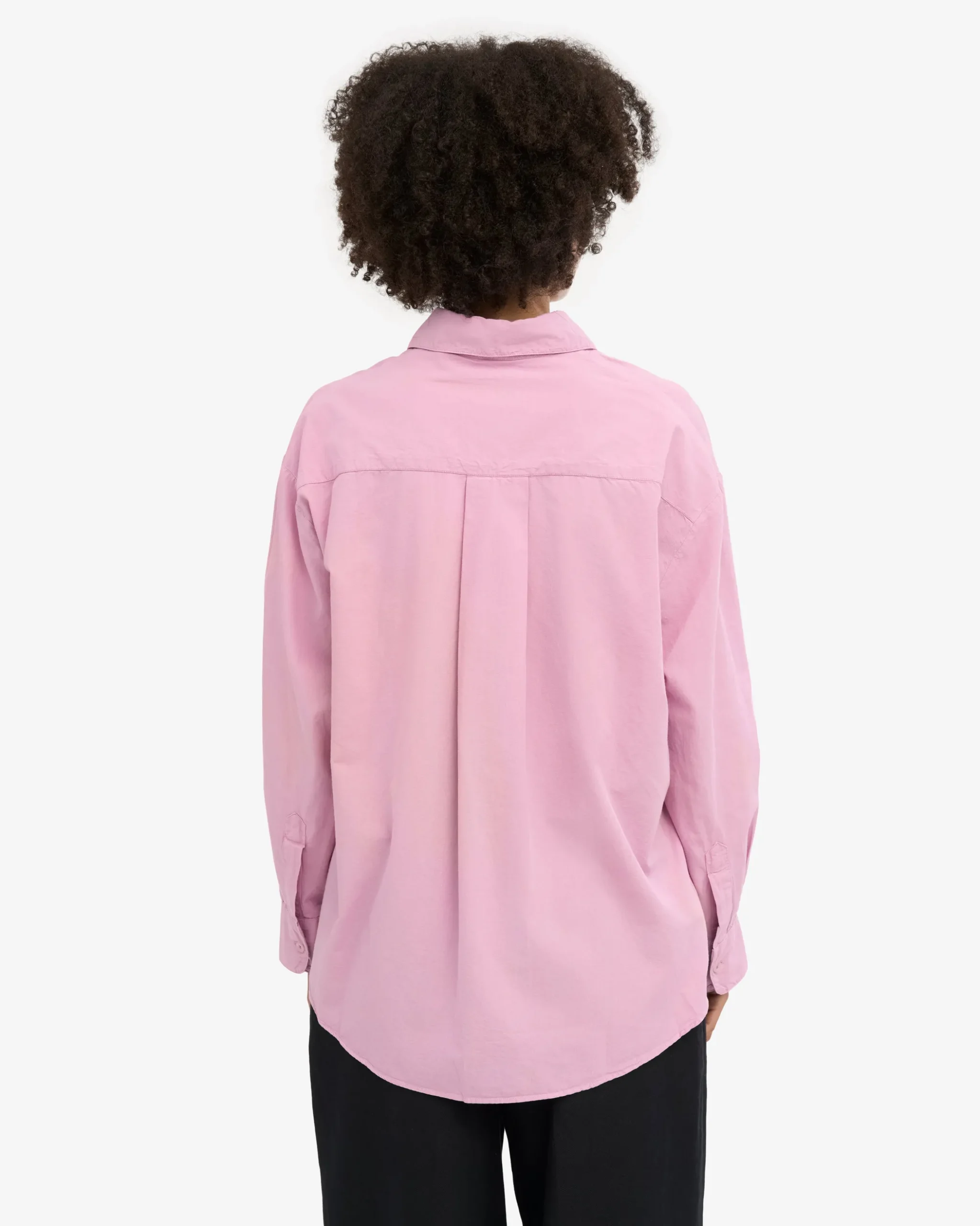 Organic Oversized Shirt - Cherry Blossom