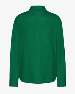 Organic Oversized Shirt - Kelly Green