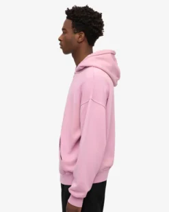 Organic Oversized Zip Hood - Cherry Blossom