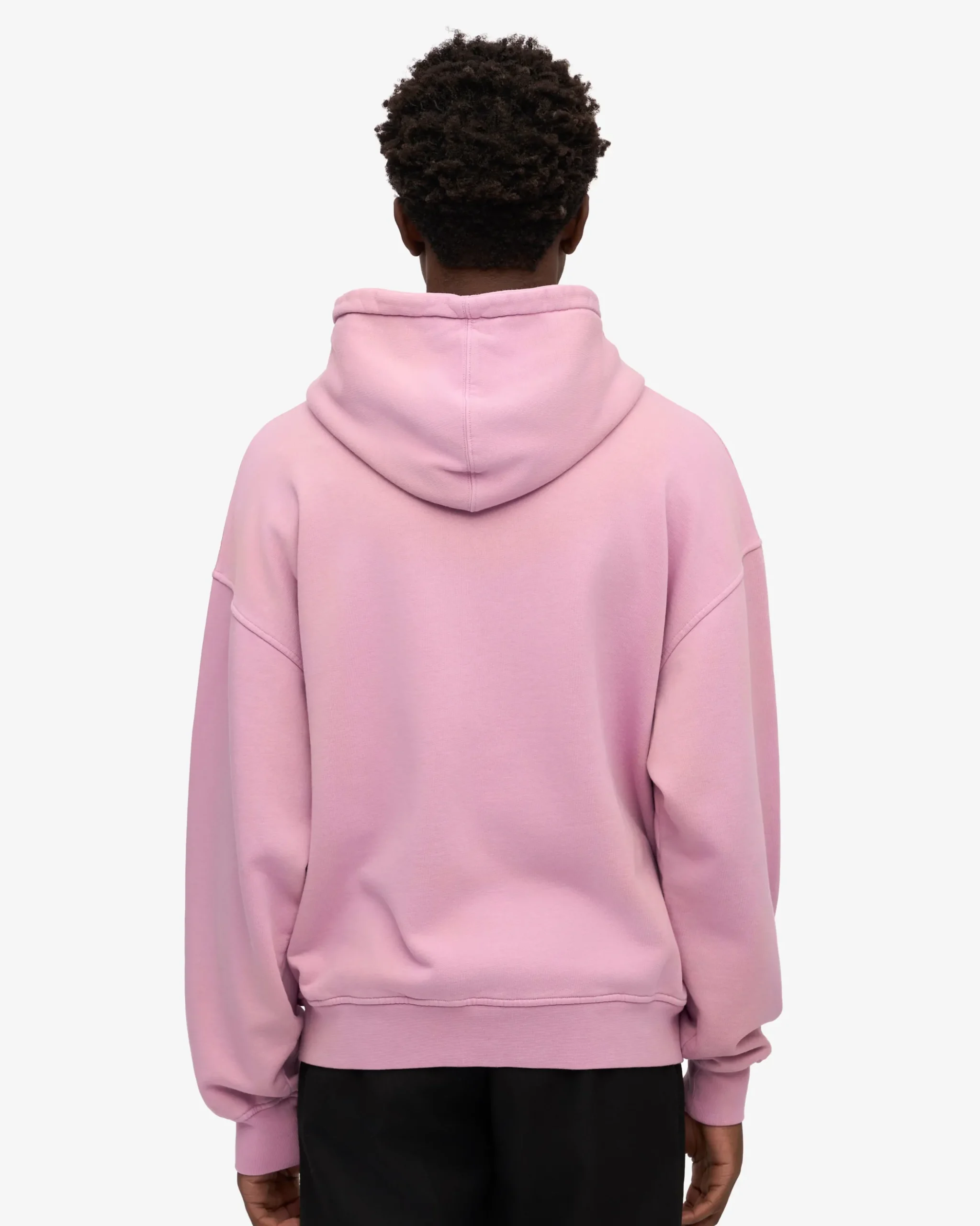 Organic Oversized Zip Hood - Cherry Blossom