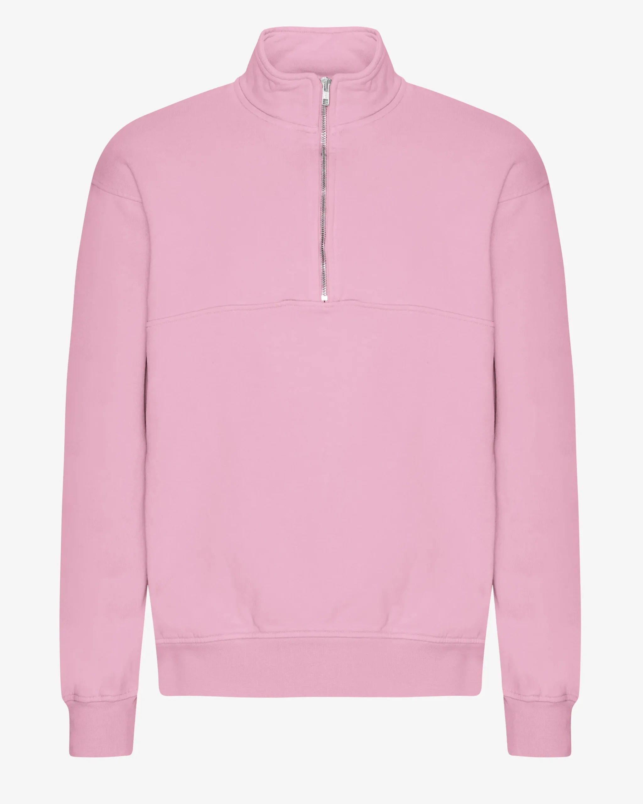 Organic Quarter Zip - Cherry Blossom