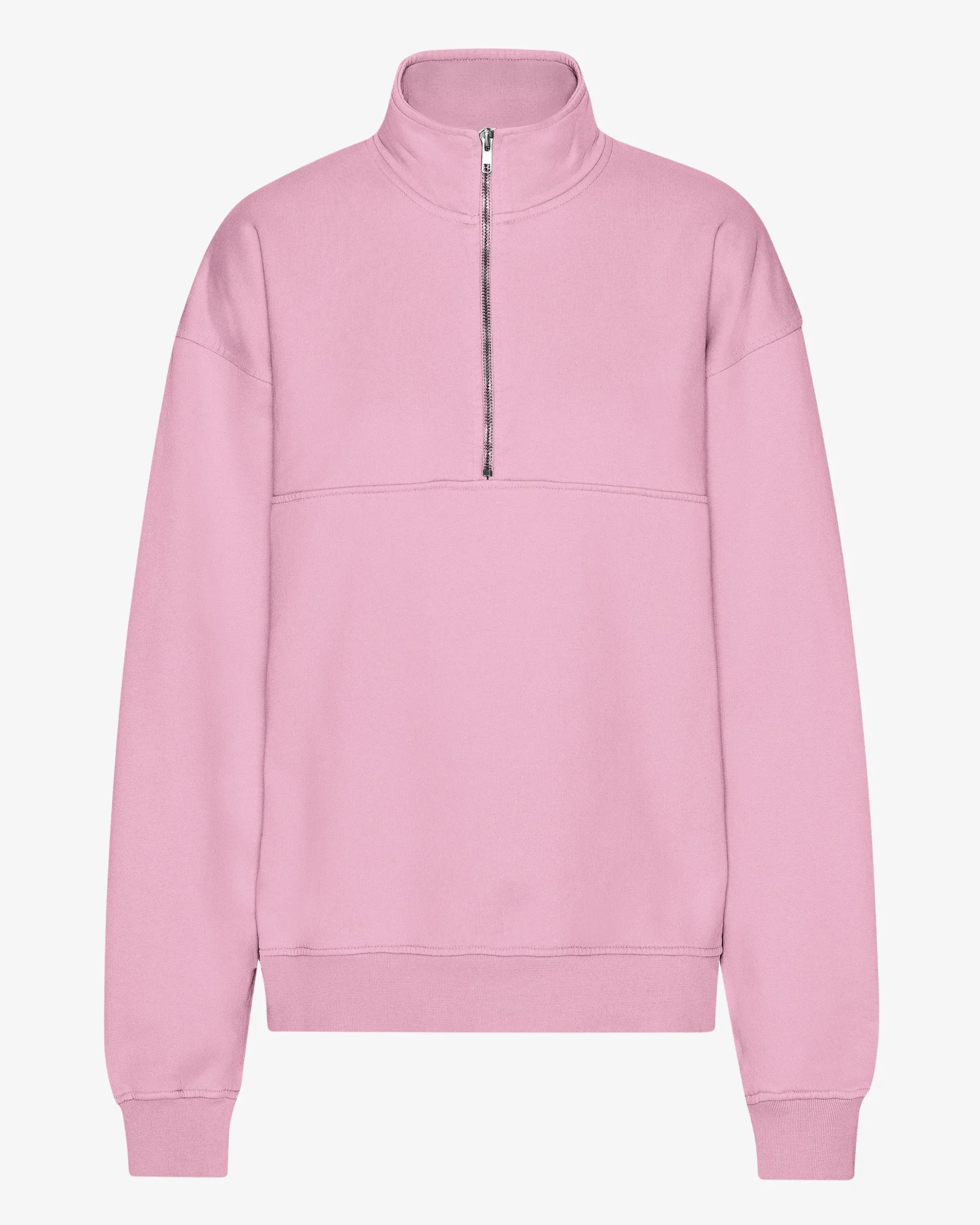 Organic Quarter Zip - Cherry Blossom