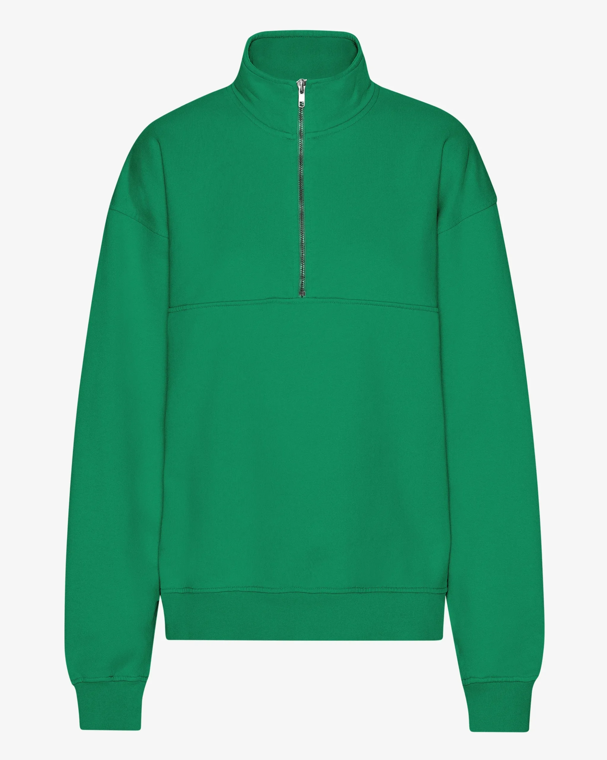 Organic Quarter Zip - Kelly Green