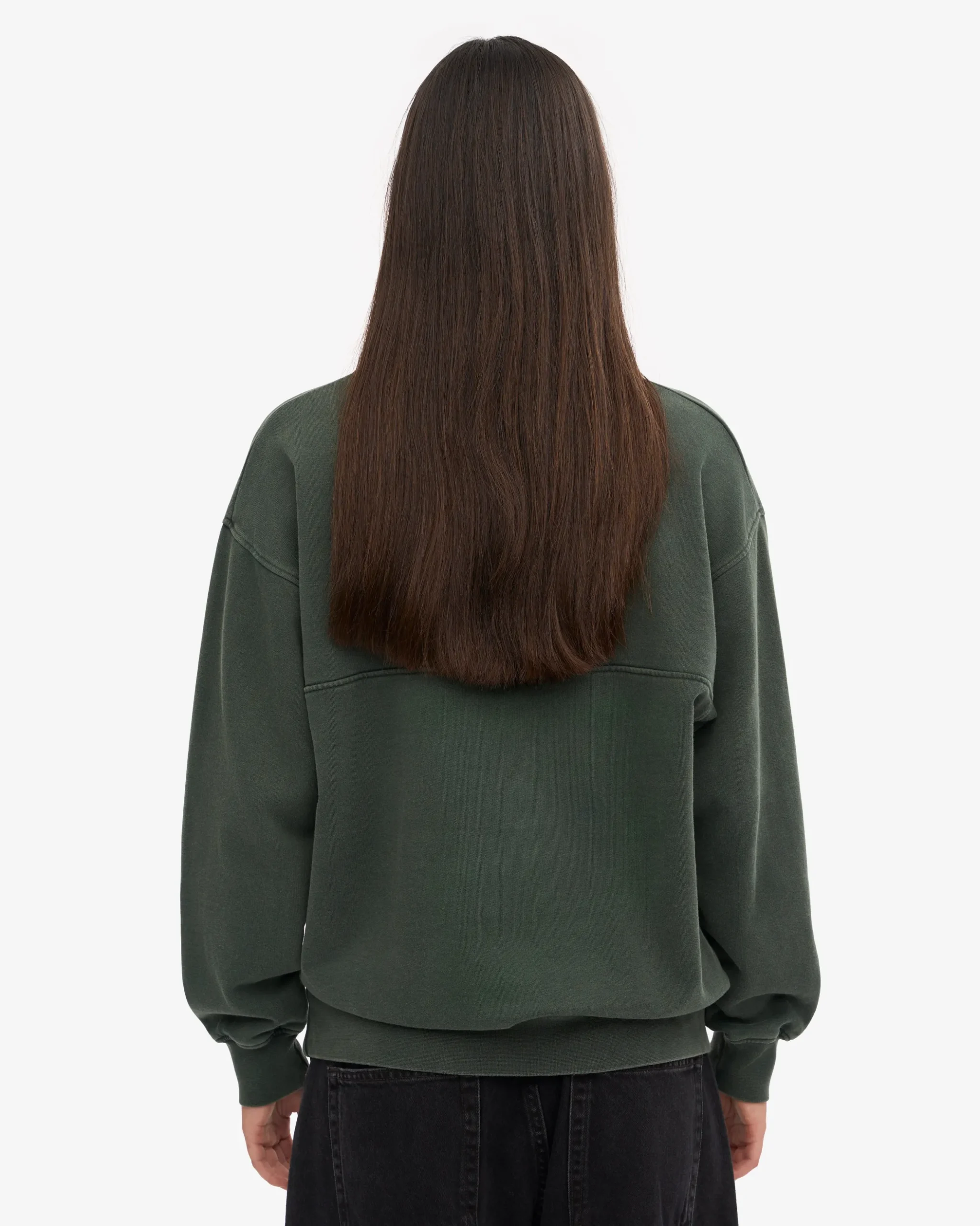 Organic Quarter Zip - Midnight Forest