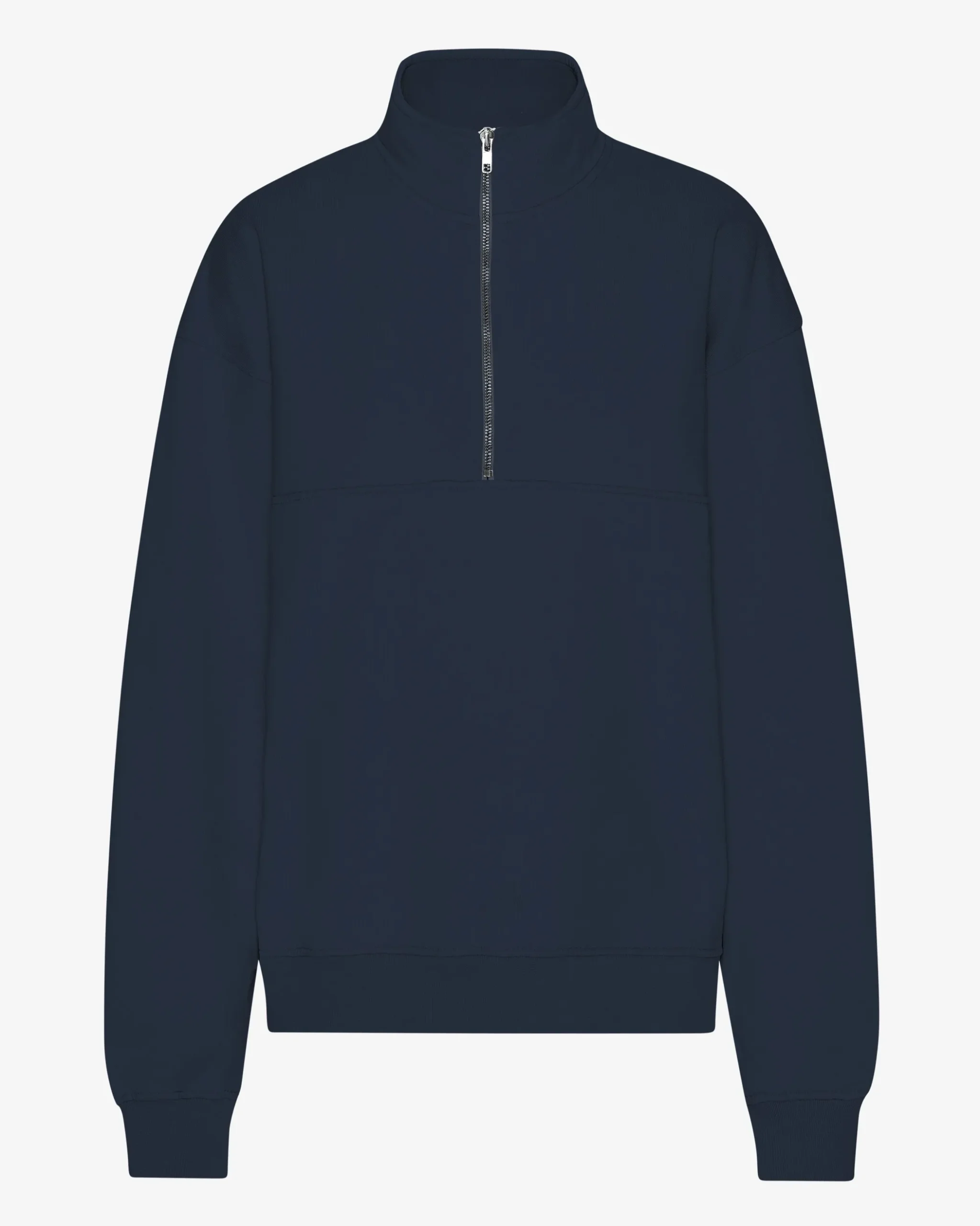 Organic Quarter Zip - Navy Blue