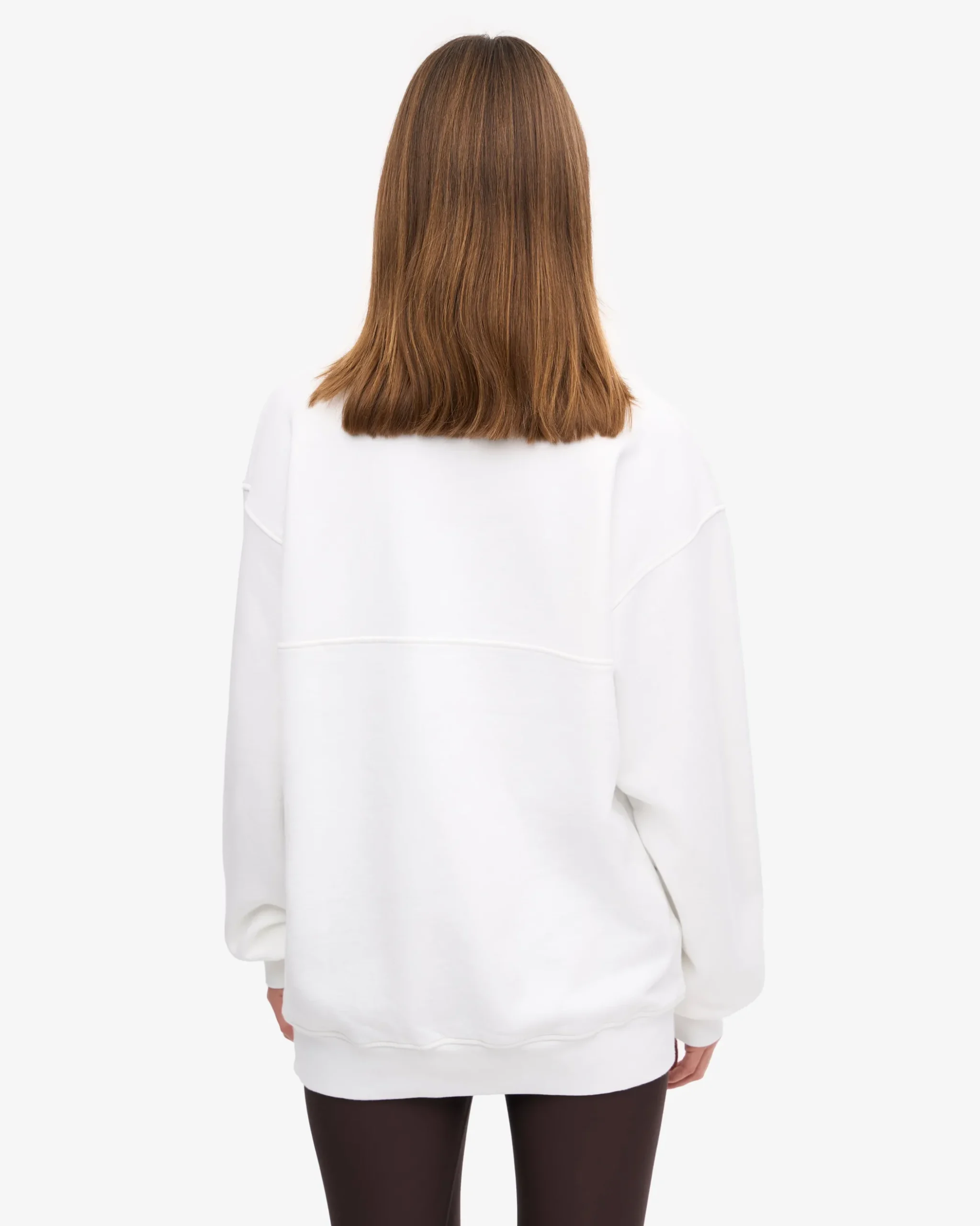 Organic Quarter Zip - Optical White