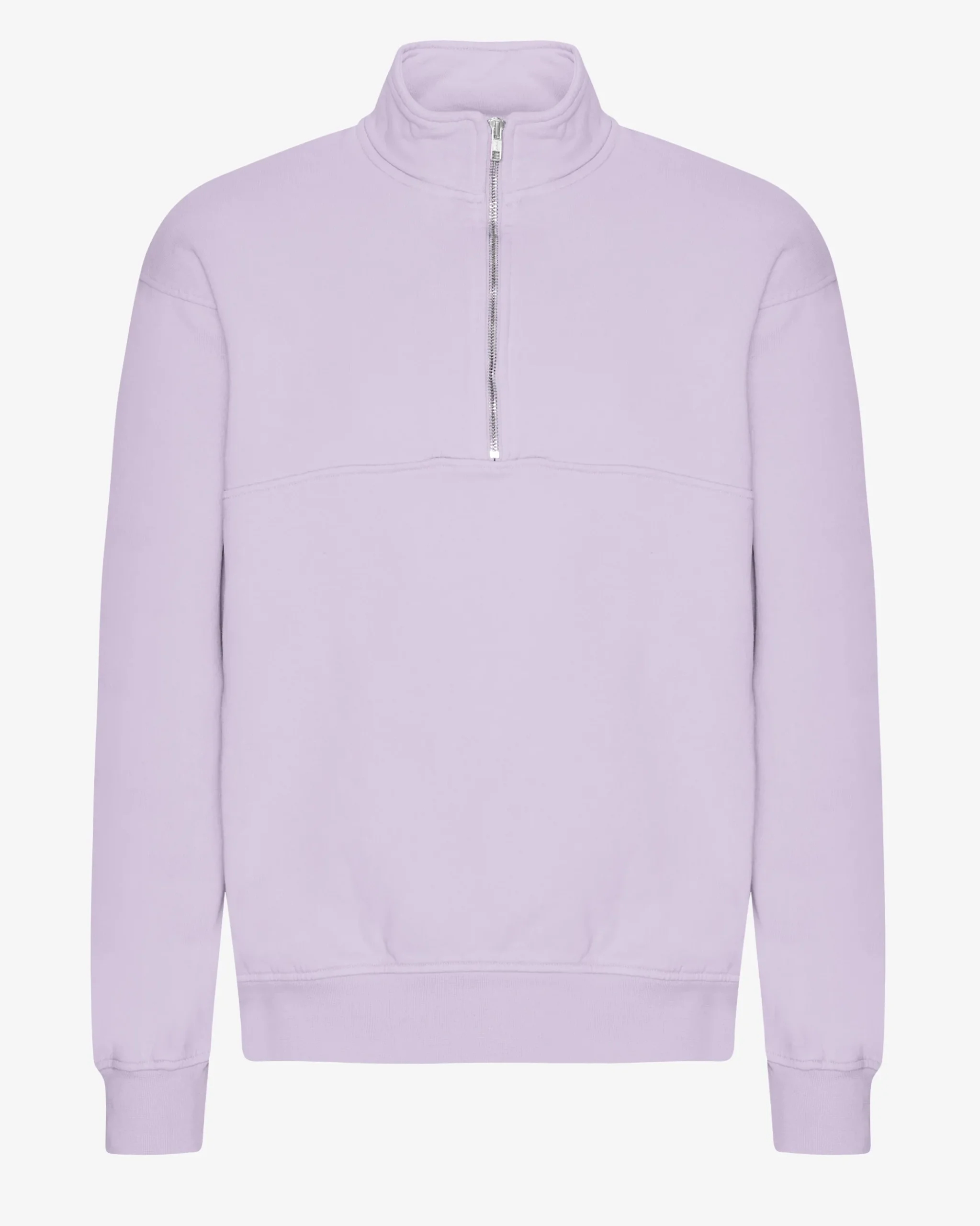 Organic Quarter Zip - Soft Lavender
