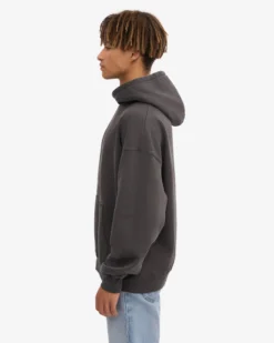 Organic Relaxed Hood Sweatsuit - Lava Grey