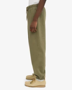 Organic Relaxed Hood Sweatsuit - Dusty Olive