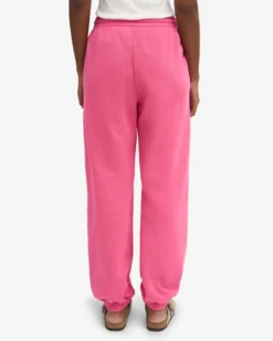 Organic Relaxed Sweatpants - Bubblegum Pink