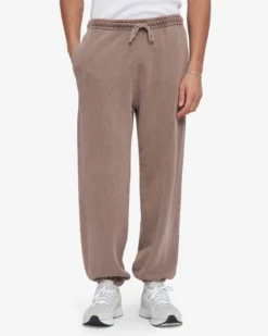 Organic Relaxed Sweatpants - Faded Khaki